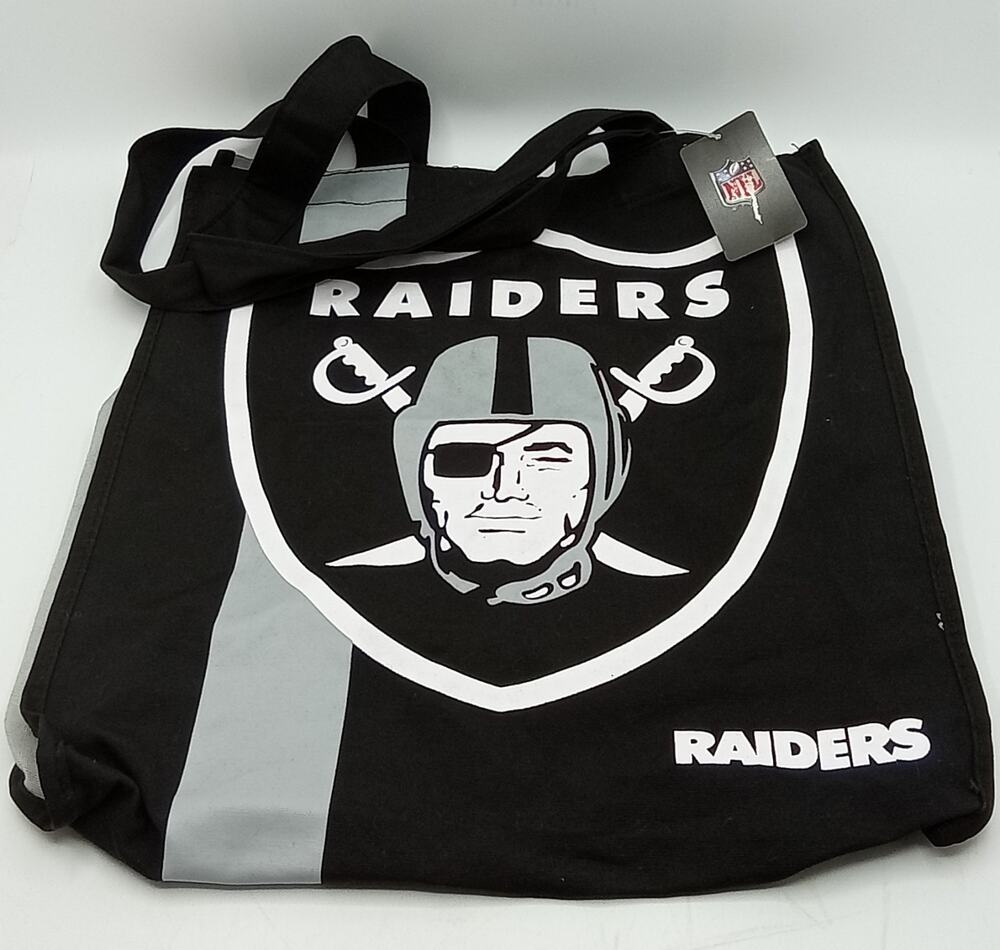 Las Vegas Raiders NFL Little Earth Reusable Shopping Bag 12" x 14"